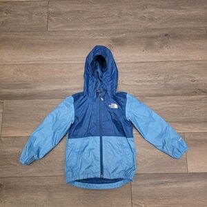 The North Face Kids Blue Raincoat